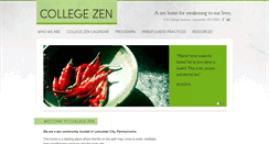 Desktop Screenshot of collegezen.org